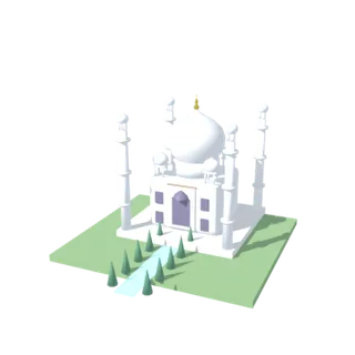 The Taj Mahal, chapter 1's landmark